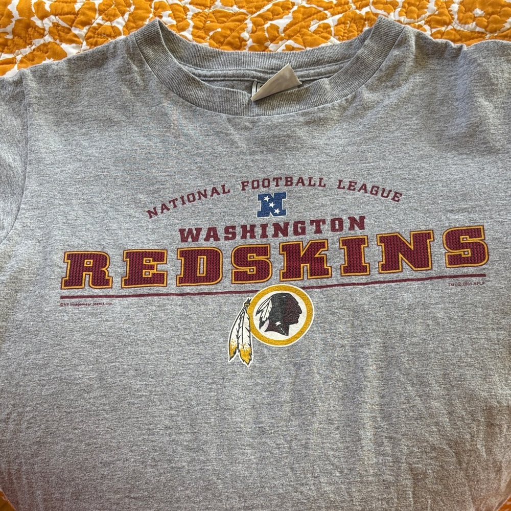 Gray Washington Redskins NFL T-Shirt